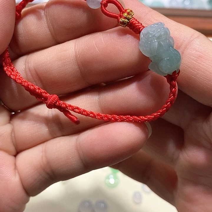 翡翠未镶嵌手链31号