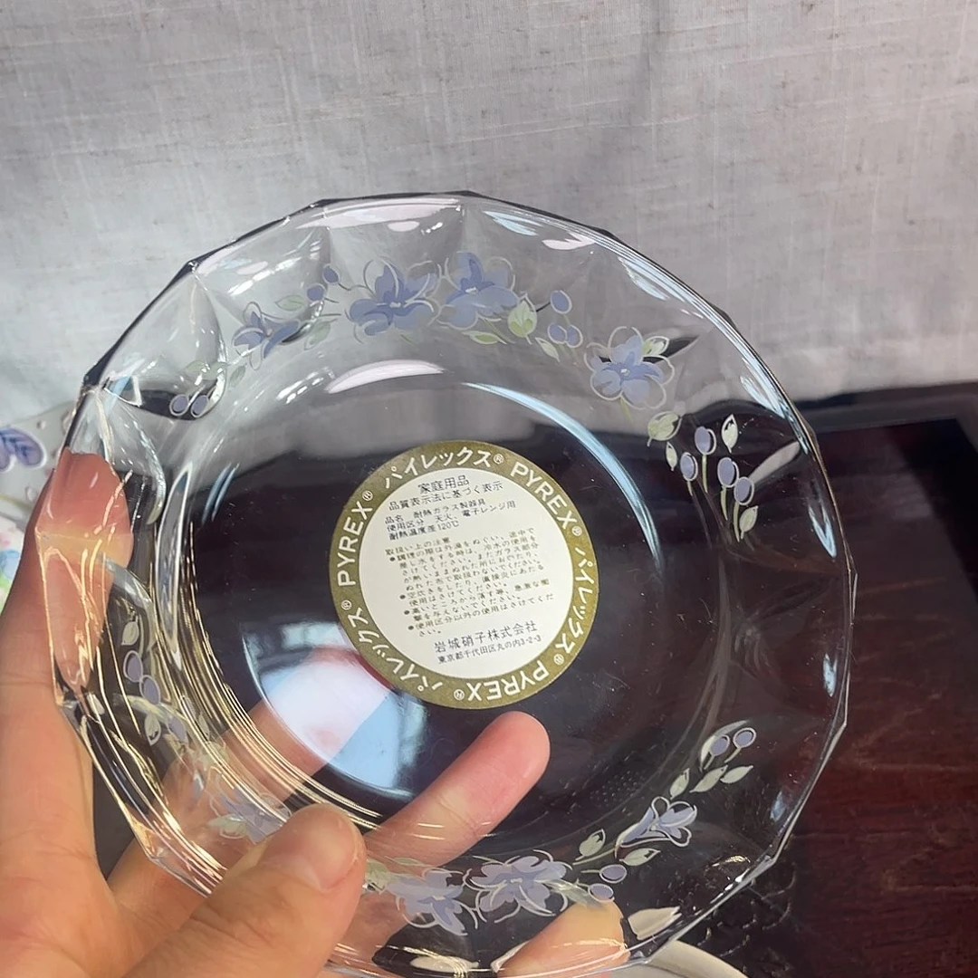 瓷片岩成硝子耐高温盘6