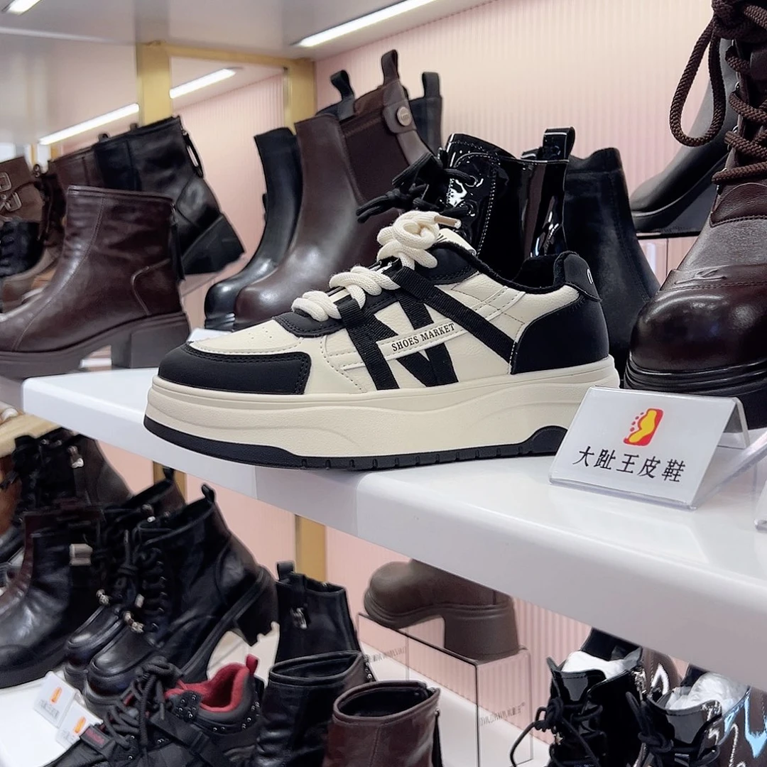 遇***。小板鞋C228黑色36