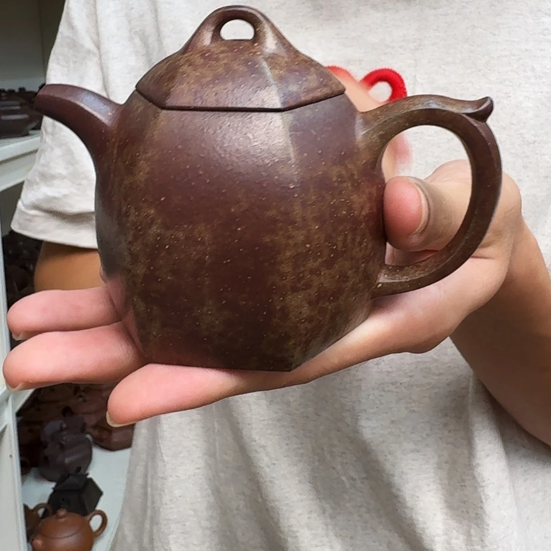 茶壶紫砂六方秦权230cc
