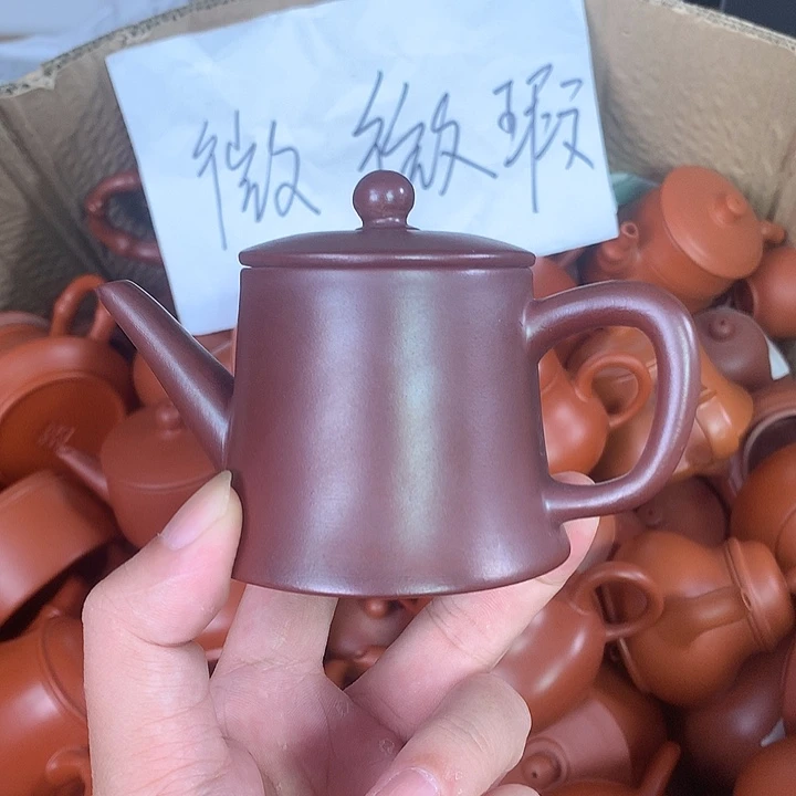 原矿朱泥茶具茶壶家用130