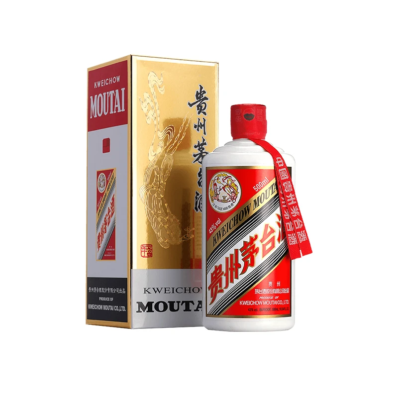 KWEICHOW MOUTAI/贵州茅台2001~2005年飞天五星随机发货43度500ml