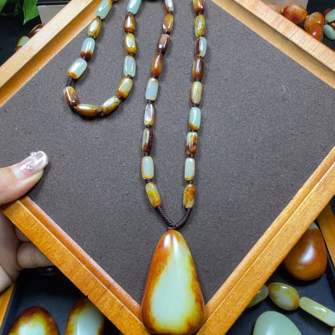 颈饰未镶嵌和田玉用****9