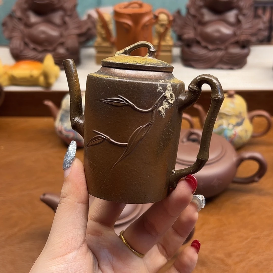 天***！茶壶紫砂紫砂雕宠小器高品