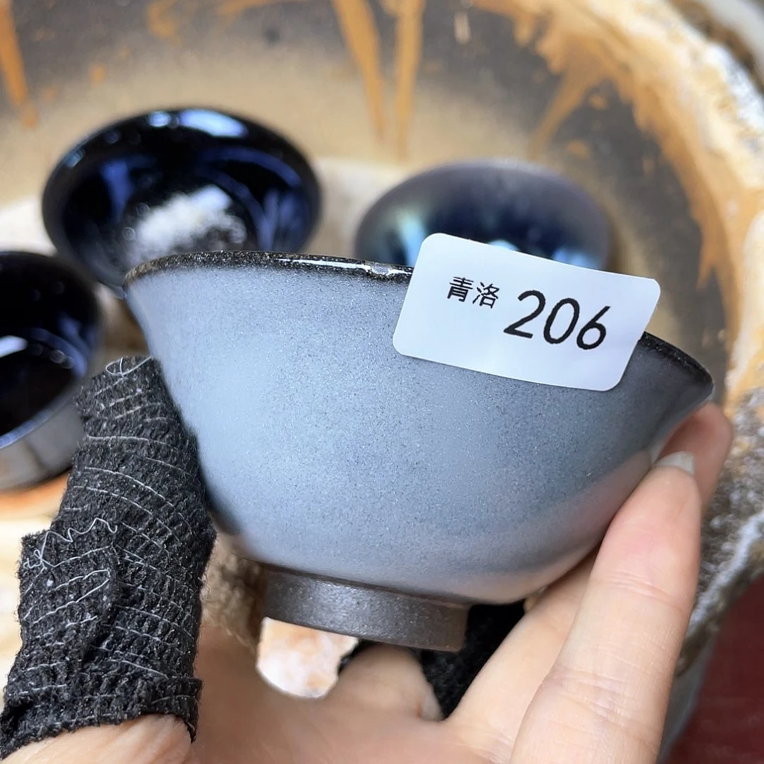 茶盏206 建盏主人杯的薄胎微瑕