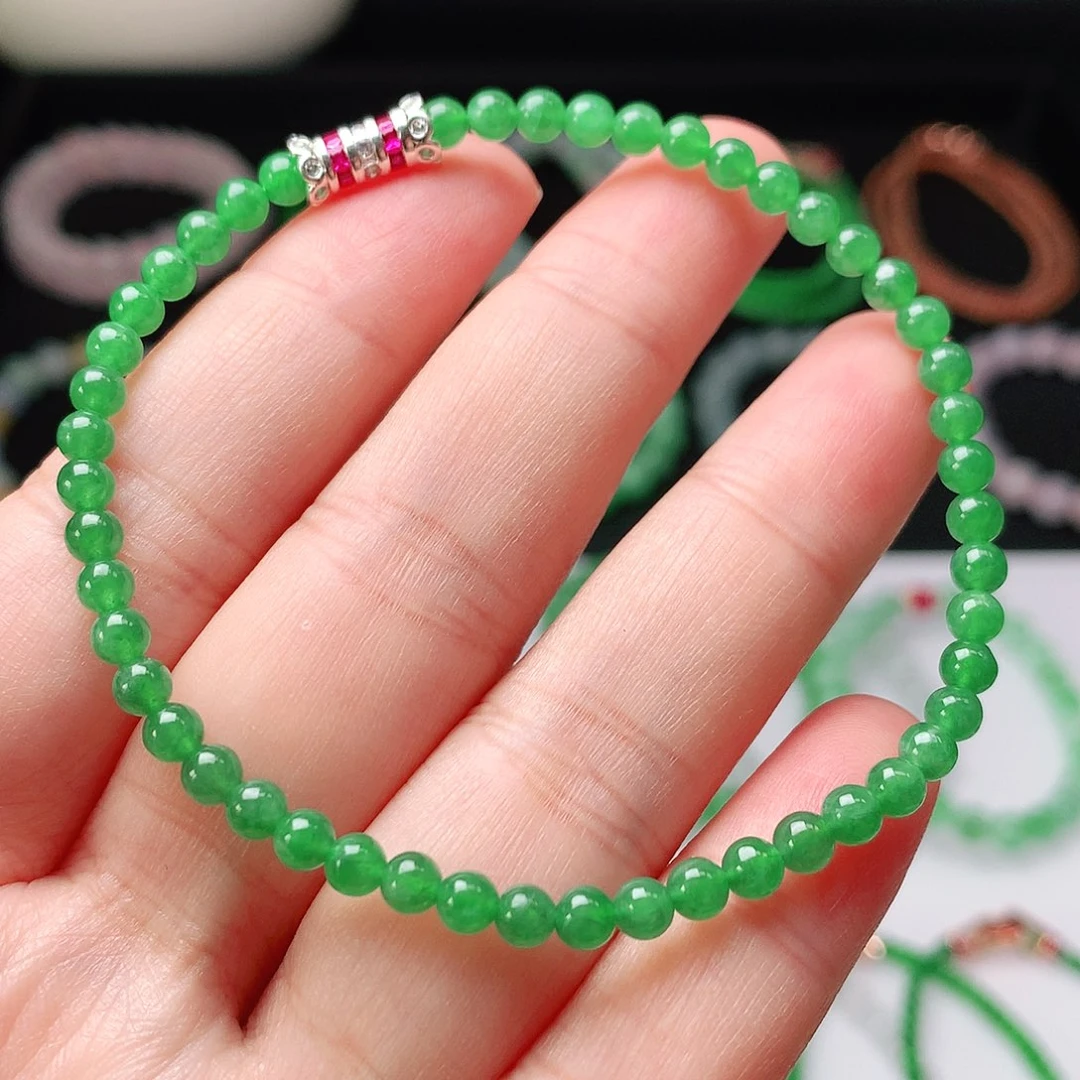 翡翠未镶嵌手链翡翠