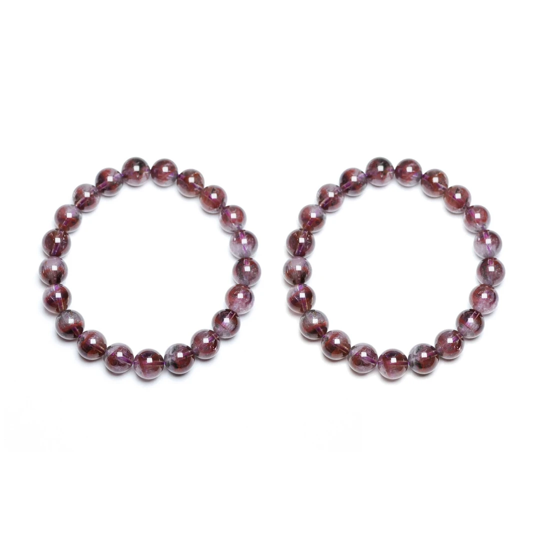 晶匠天然极光手串8mm+多样性发一