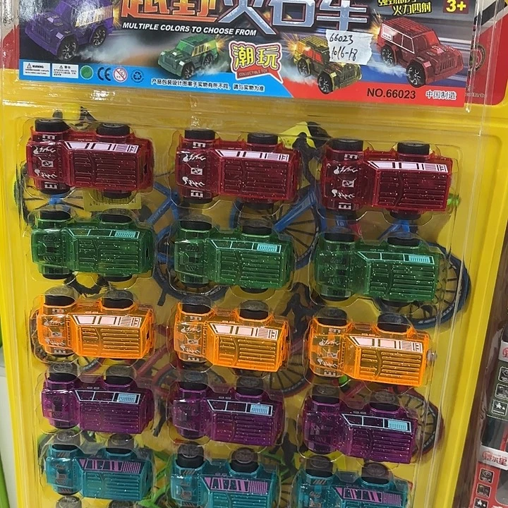 18个装惯性越野车模型