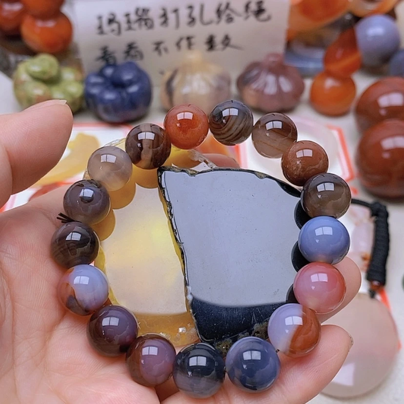 【闪购商品】未镶嵌玛瑙/玉髓珠宝半成品晴****)