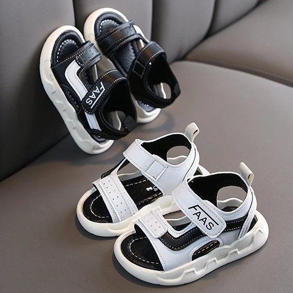 0-1-3岁2宝宝凉鞋夏季新男童沙滩鞋幼儿透气学步鞋子小童女童软底