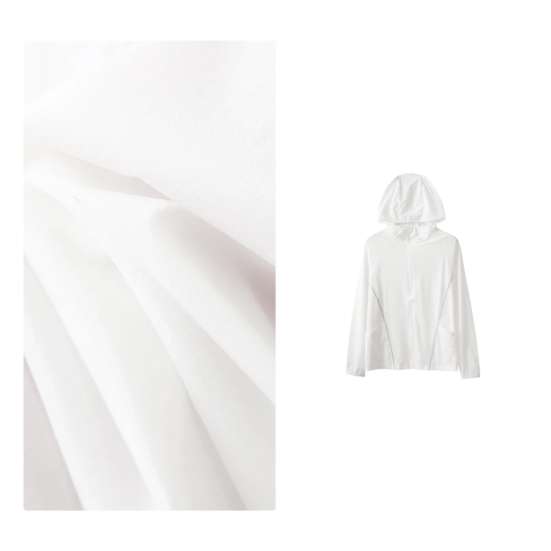 门店29&9！冰沙防晒外套」凉感原纱线UPF50凉感连帽外套女 C22761