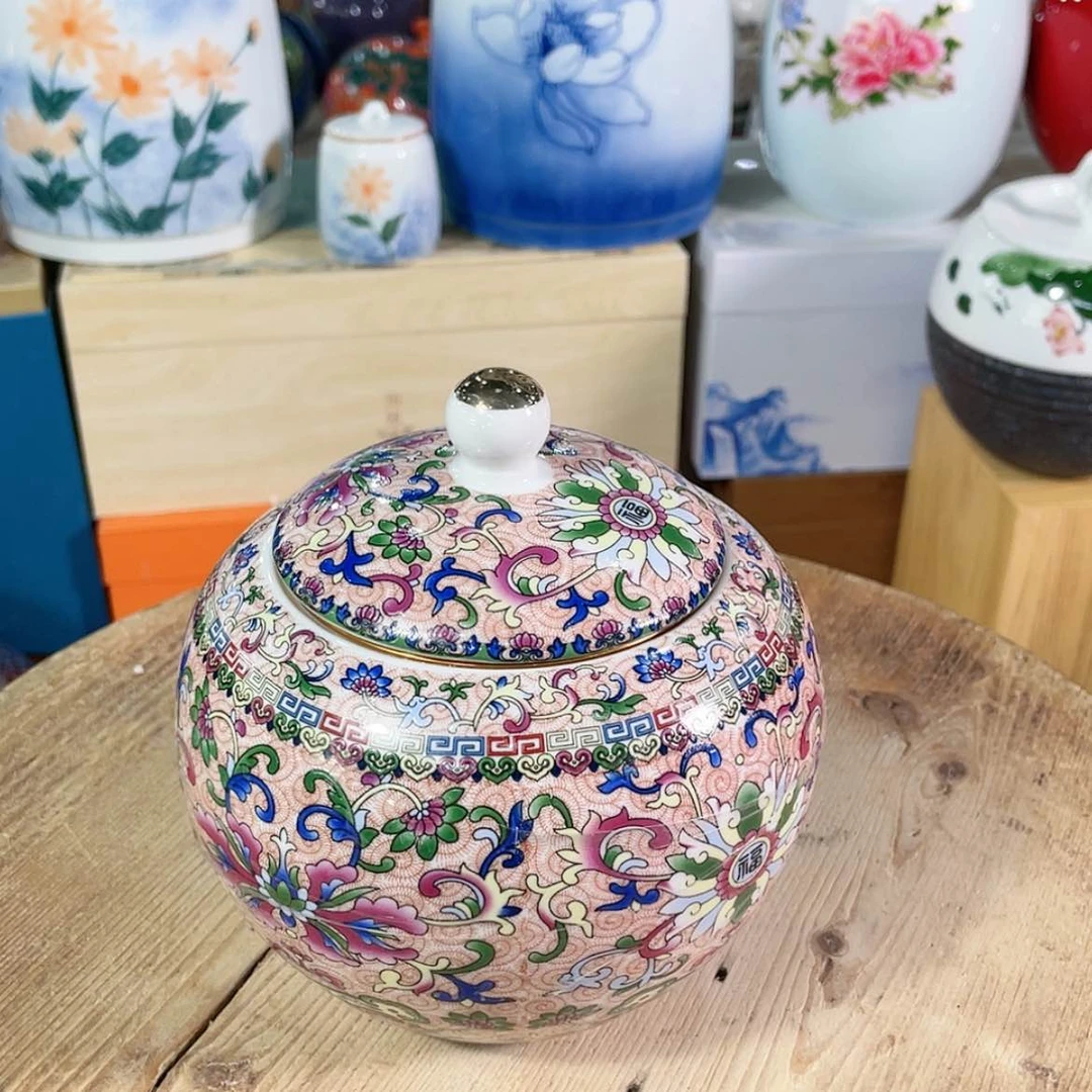 【闪购商品】罐陶瓷茶叶罐密封罐