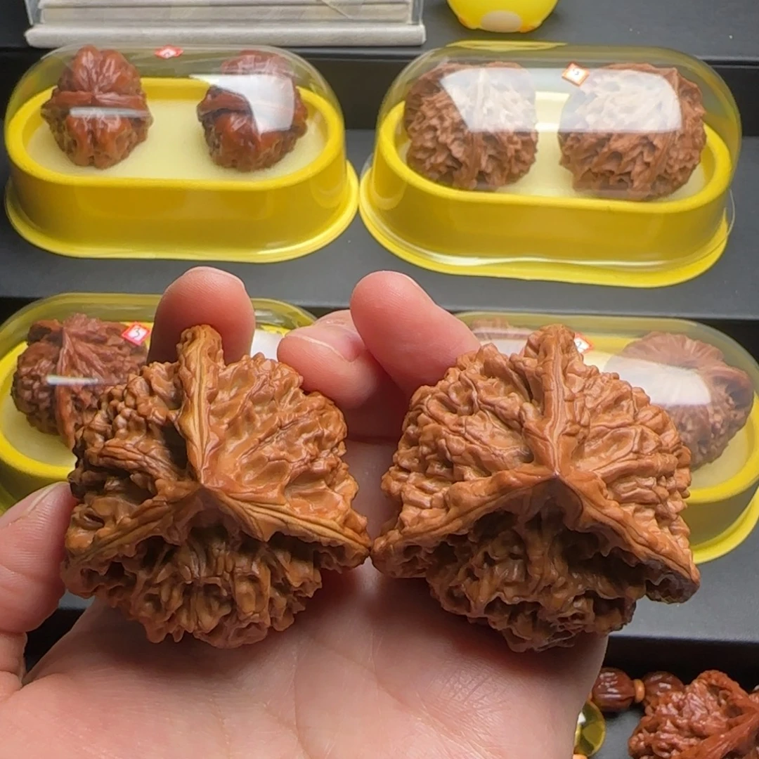 文玩核桃把件官帽奔48