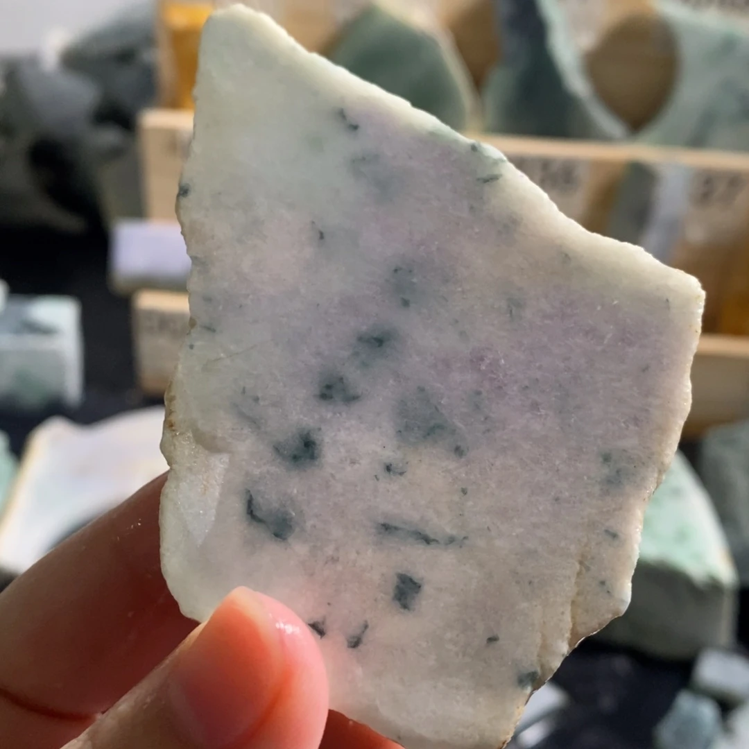 颈饰未镶嵌翡翠天然翡翠