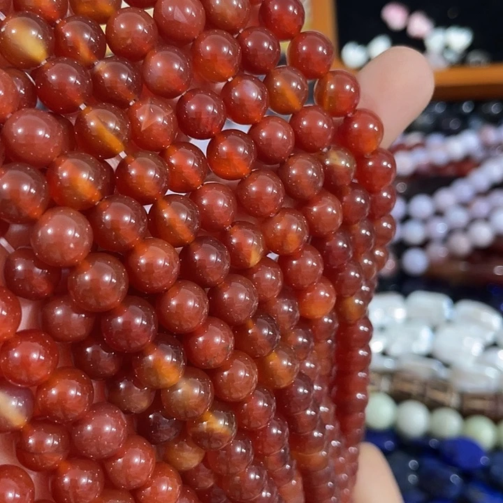 贝壳非金属一条8mm精品圆珠