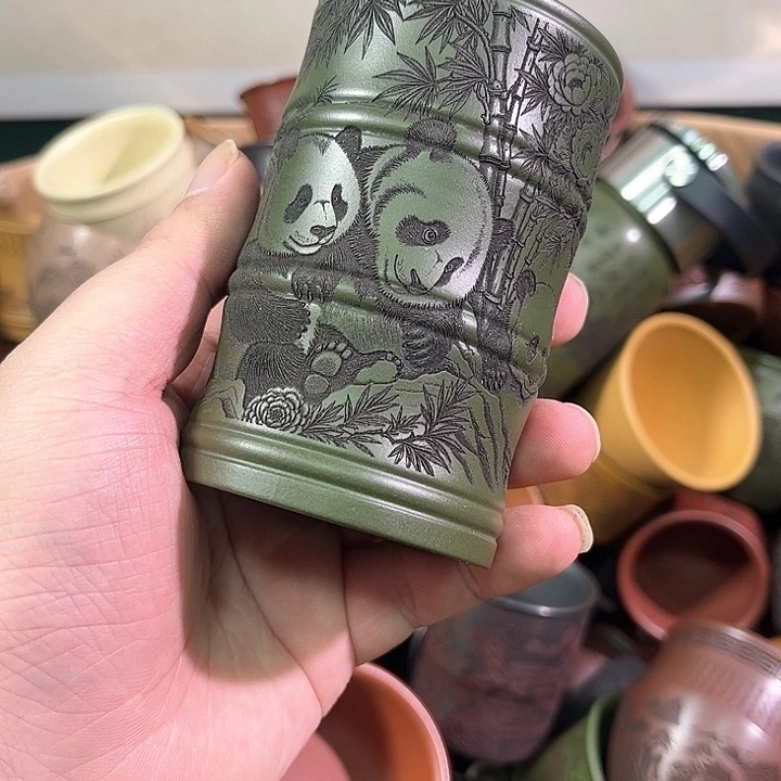 茶杯紫砂全手工紫砂主人杯