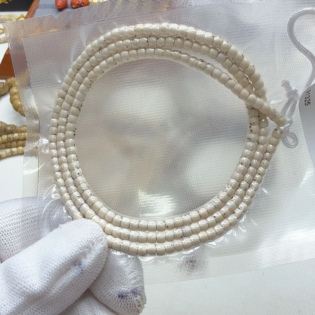手串星月菩提21梵天原脂白数星星4左右108