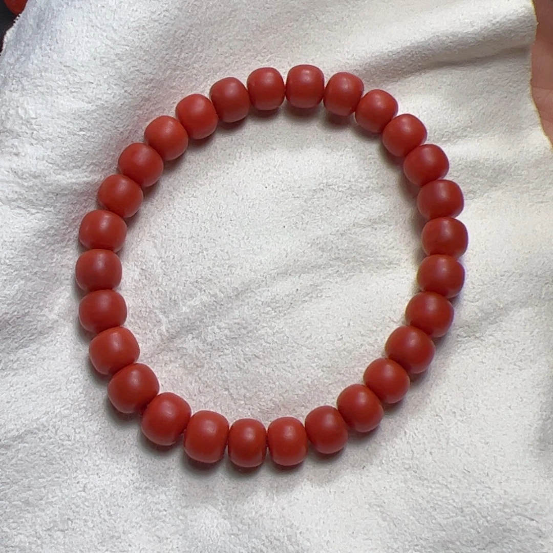 未镶嵌手串南红玛瑙鱼*