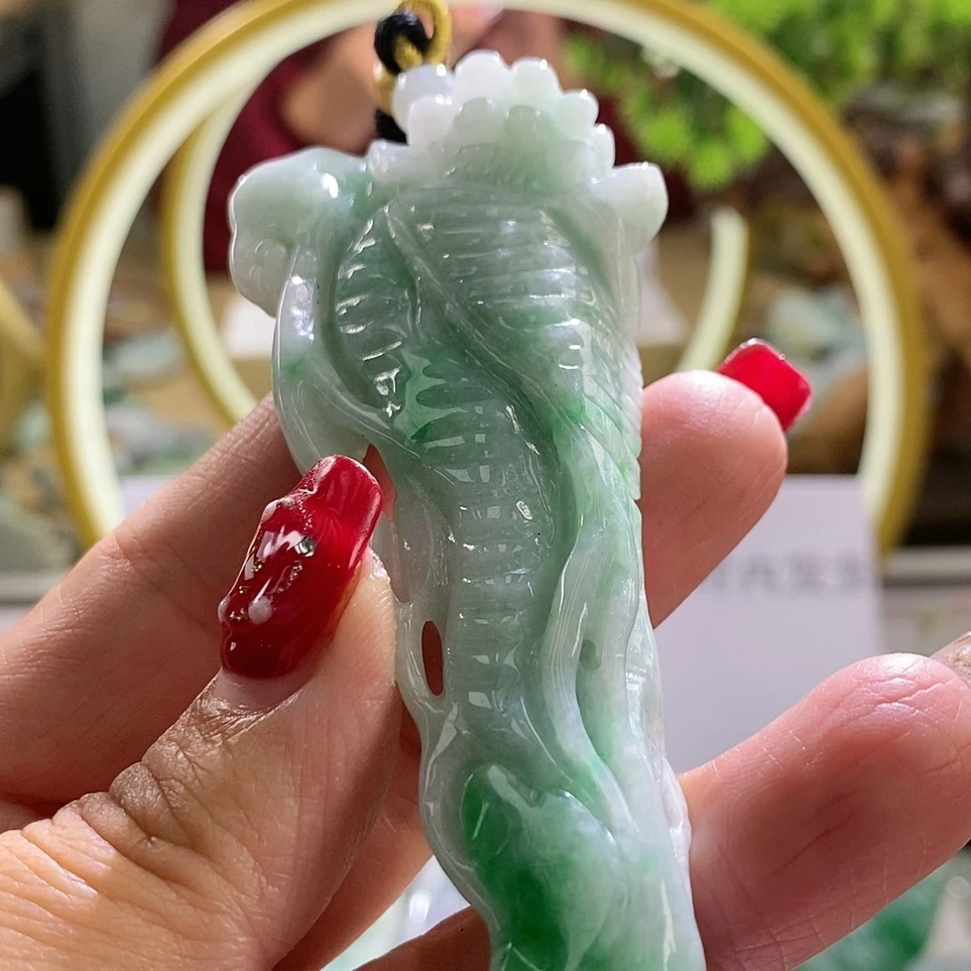 【闪购商品】翡翠颈饰未镶嵌人生