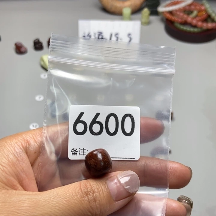 山***团蛇纹石玉未镶嵌项链