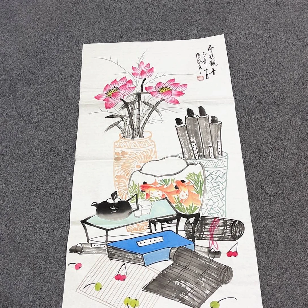 国画H精品国画作品