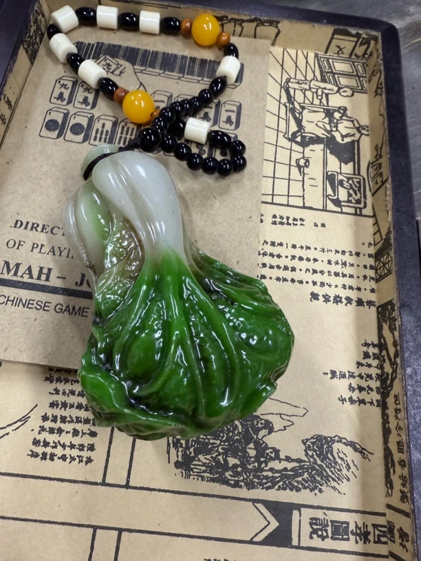 【闪购商品】白菜手把件