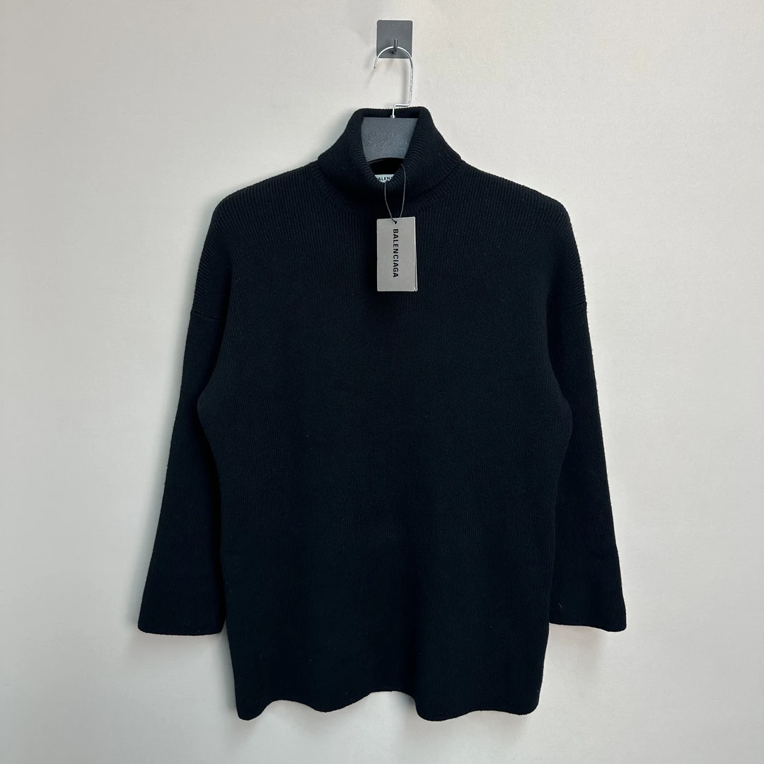 全新未使用 Balenciaga/巴黎世家 高领针织衫/XS码/价13900