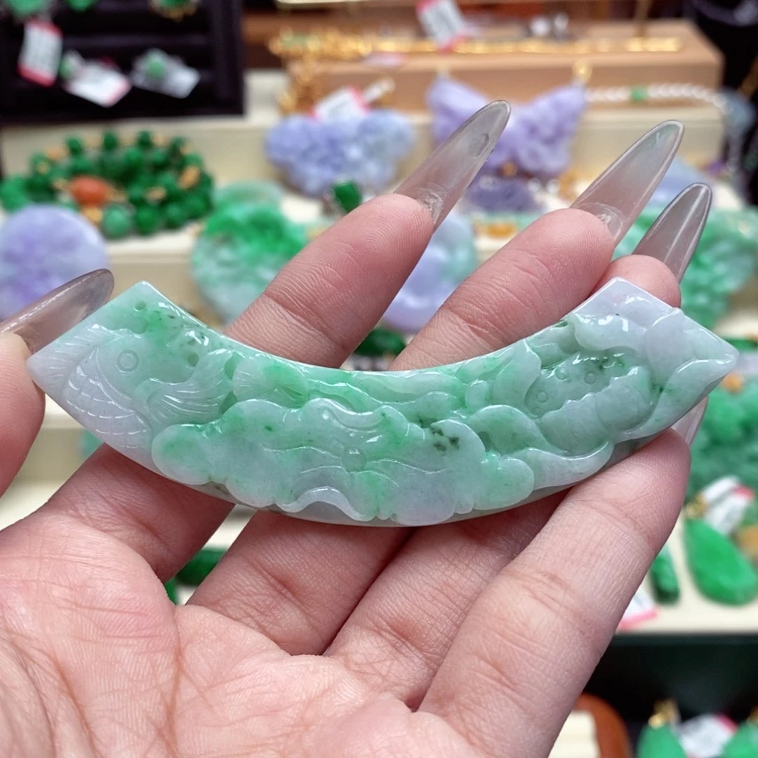 颈饰未镶嵌翡翠翡翠吊坠
