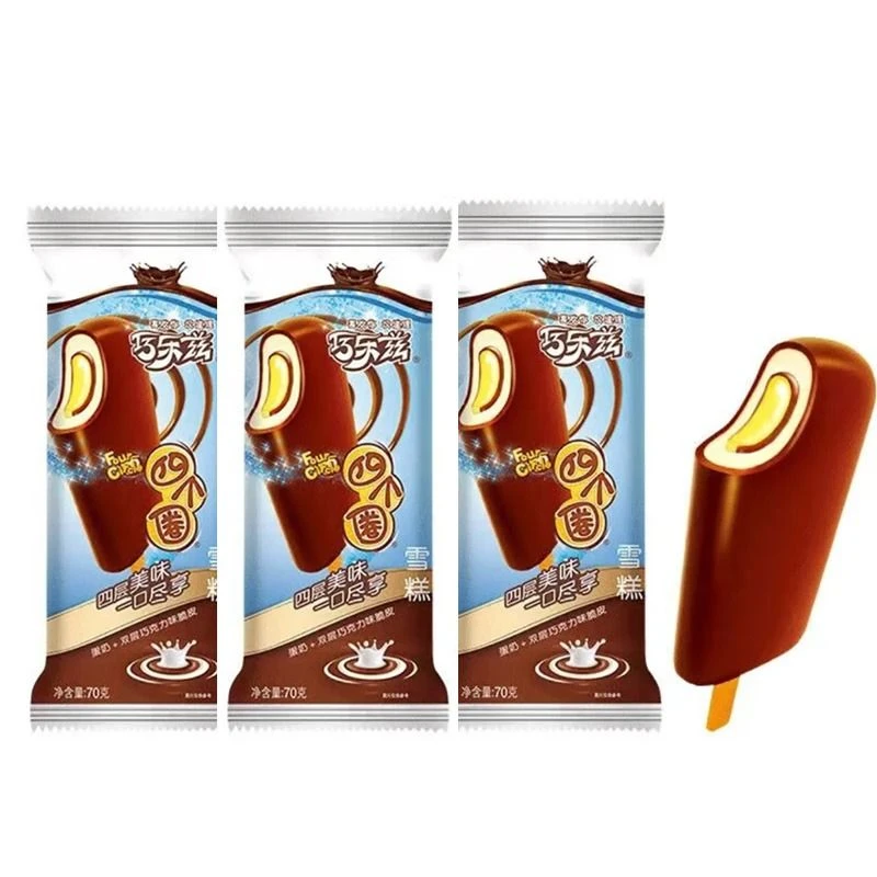 【3支】伊利巧乐兹四个圈蛋奶巧克力味雪糕70g*3支