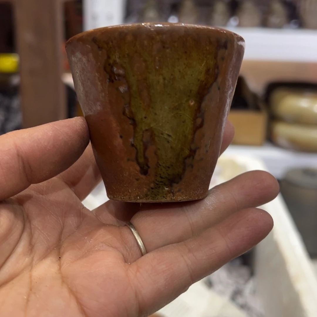 贵台龙窑柴烧茶壶116