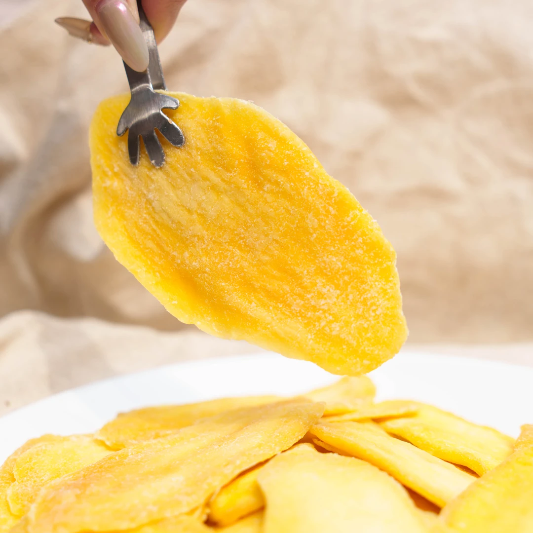 【杰仔专属】精选香甜大玉芒芒果干厚切软糯厚实新鲜独立包装