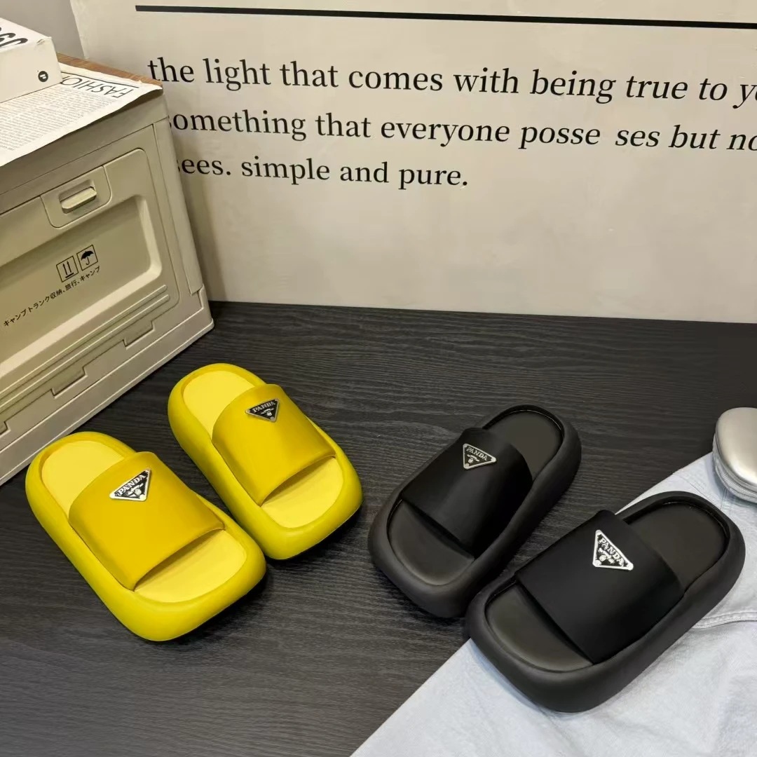 【十六号】高级感面包拖鞋女夏外穿2025夏季新款一脚蹬凉拖鞋媛1788