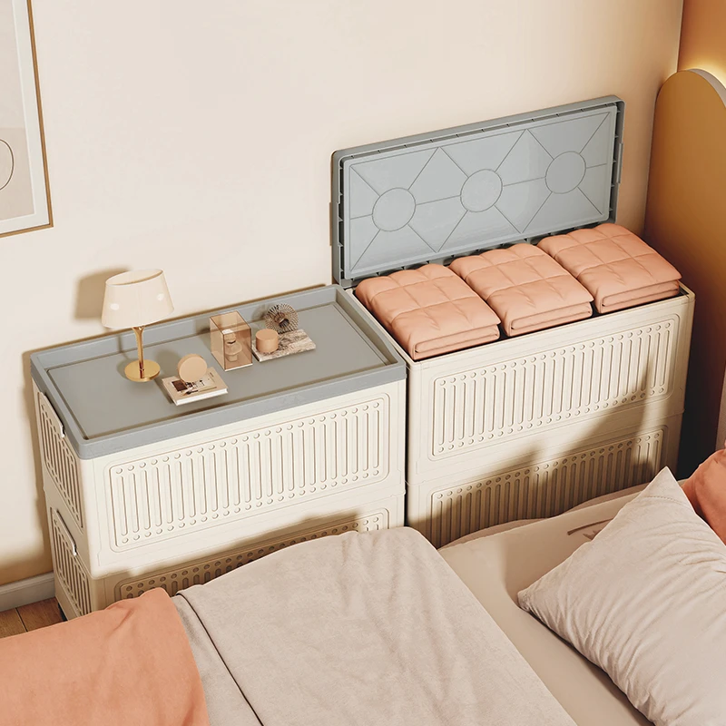 夹缝玩具收纳箱儿童收纳盒网红家具家居整理收纳用品床头柜收纳柜