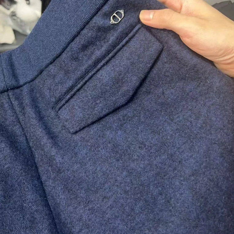 未使用 DIOR/迪奥 迪奥CD系列羊绒裤