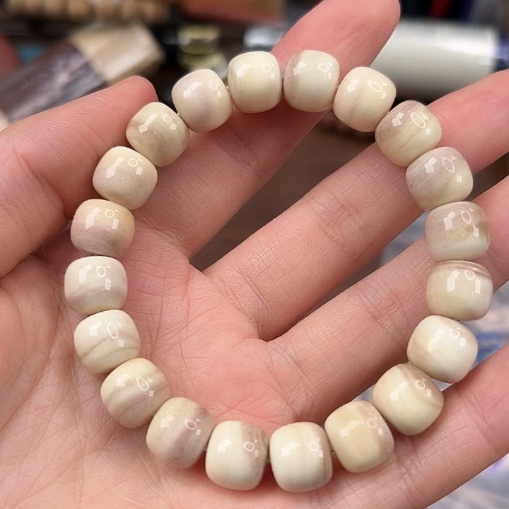 驼骨手串/手链1011瓷白粉tou