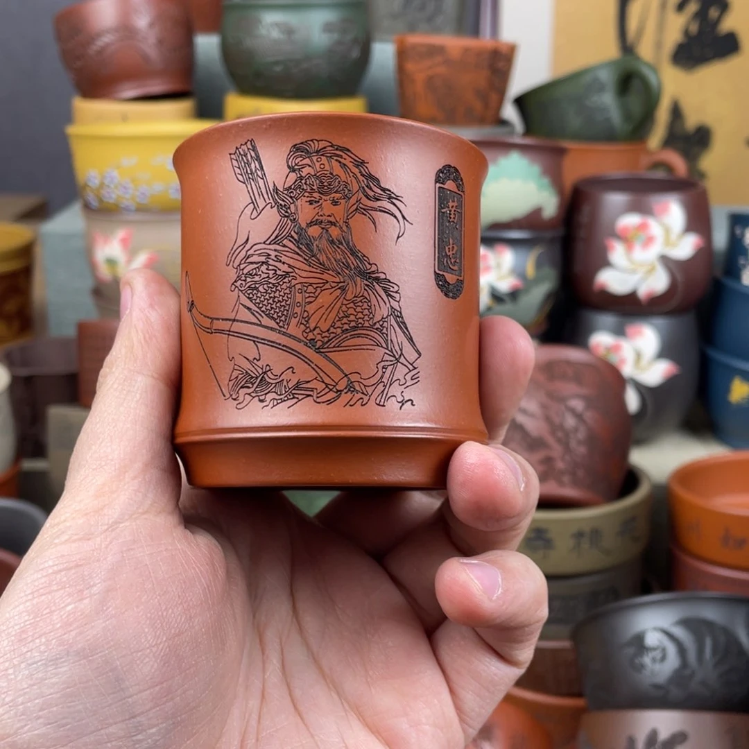 紫砂茶杯紫砂茶杯