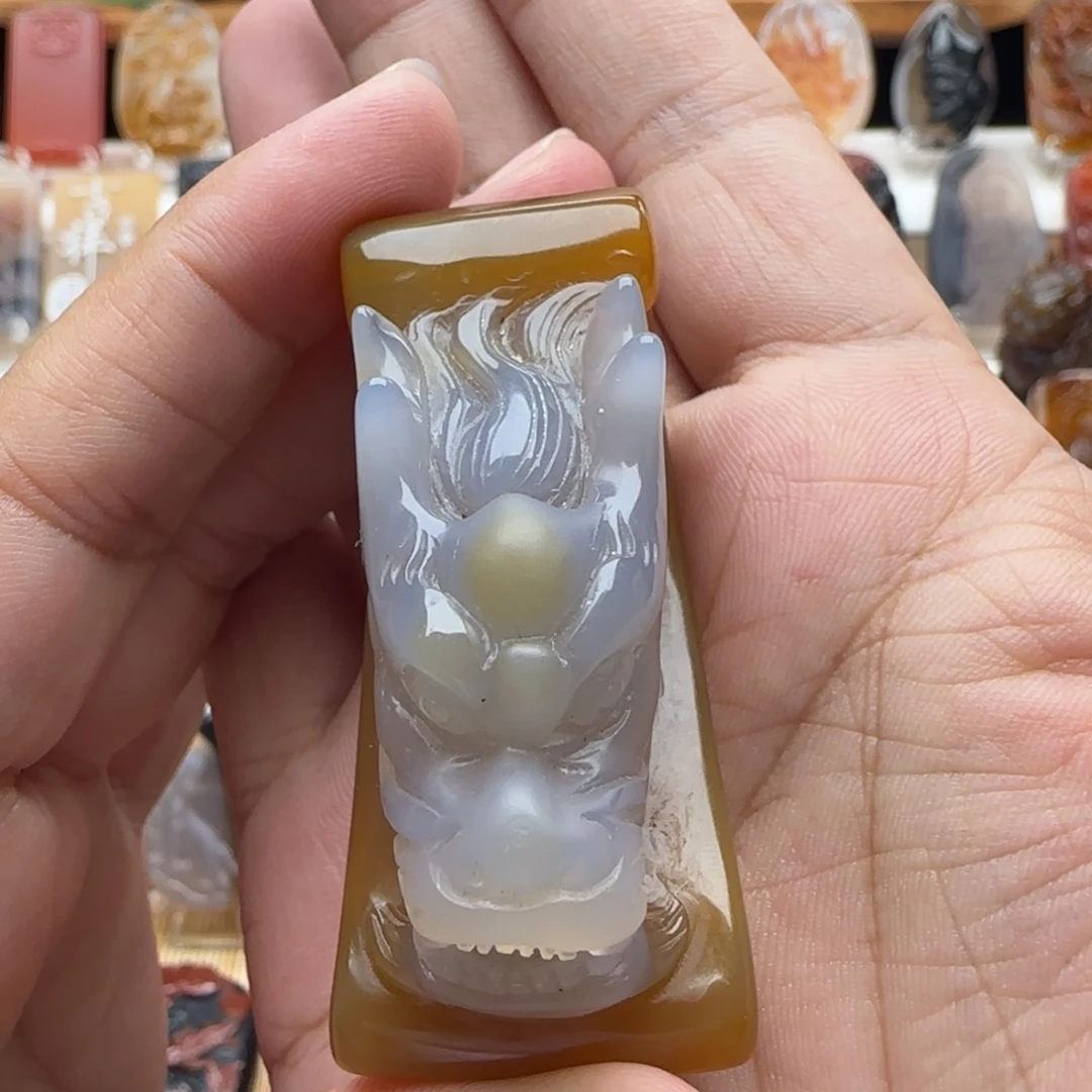 玛瑙/玉髓未镶嵌颈饰