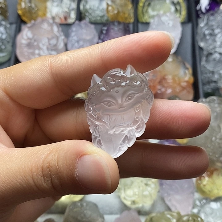 未镶嵌颈饰水晶水晶吊坠