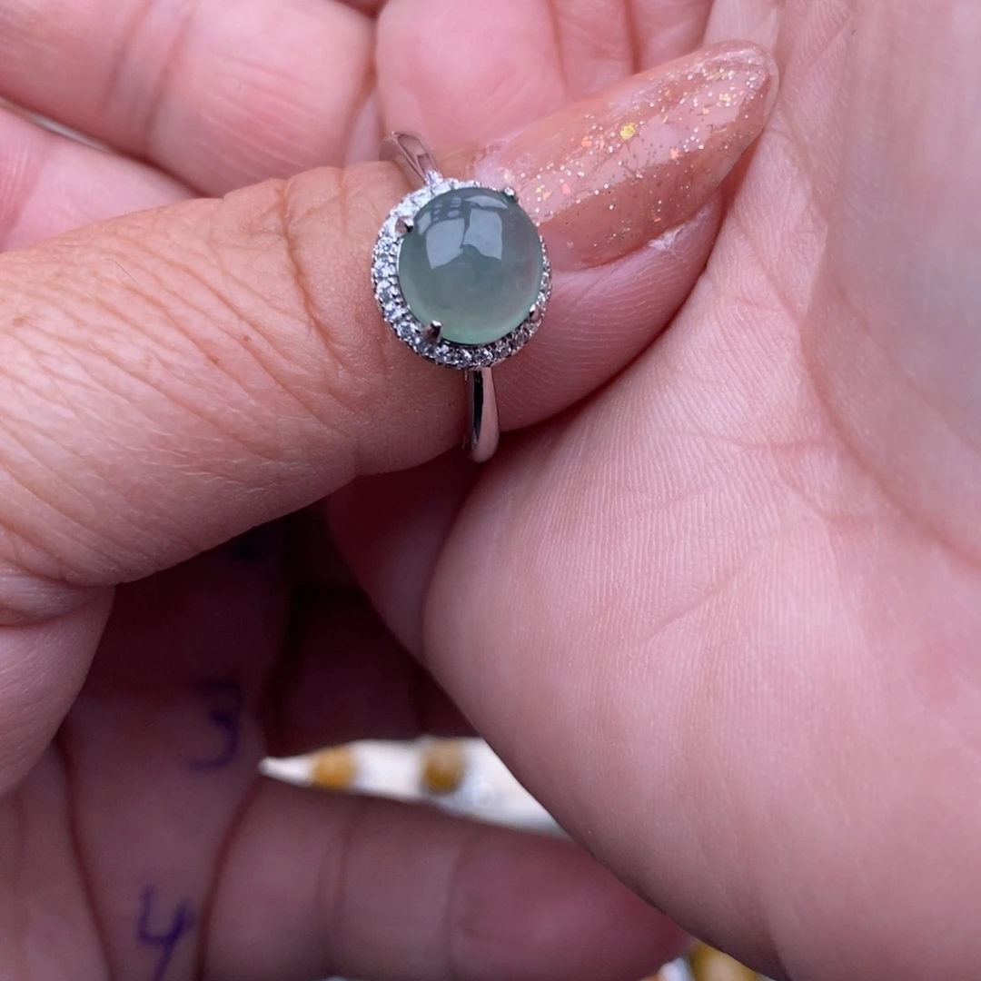 未镶嵌戒指翡翠糯*儿缅甸