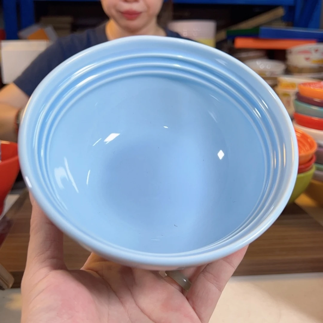 陶瓷BB蓝温哥华面碗