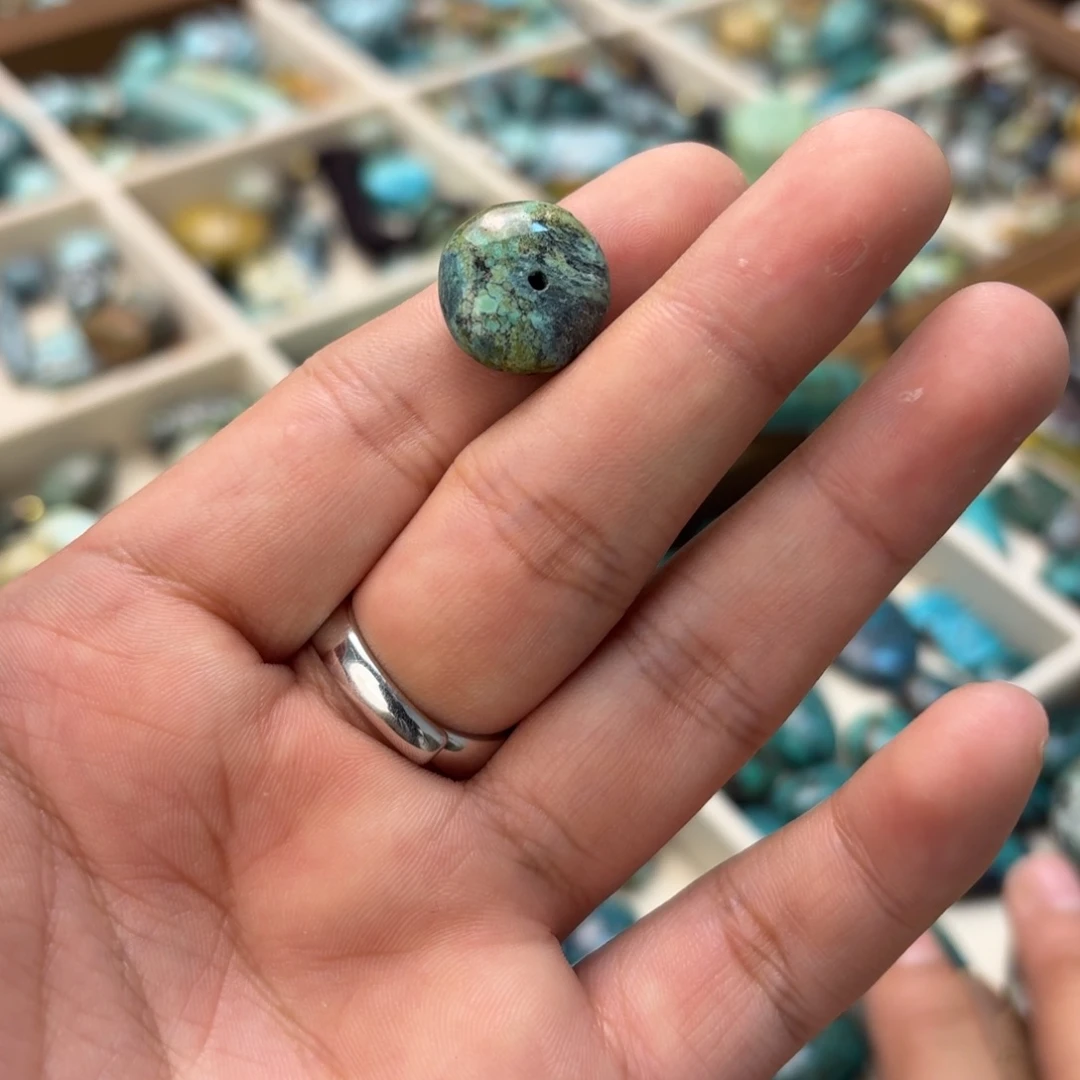 南红玛瑙未镶嵌绿松石