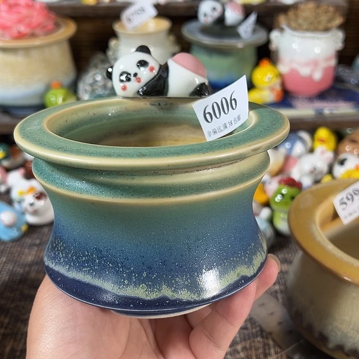 口9 手工花盆满30包邮