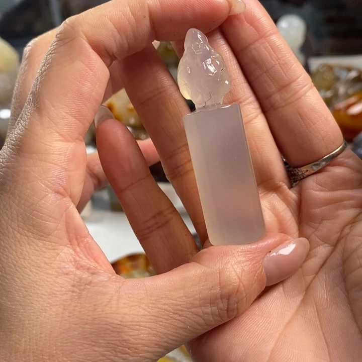 玛瑙/玉髓吊坠(不含链)未镶嵌