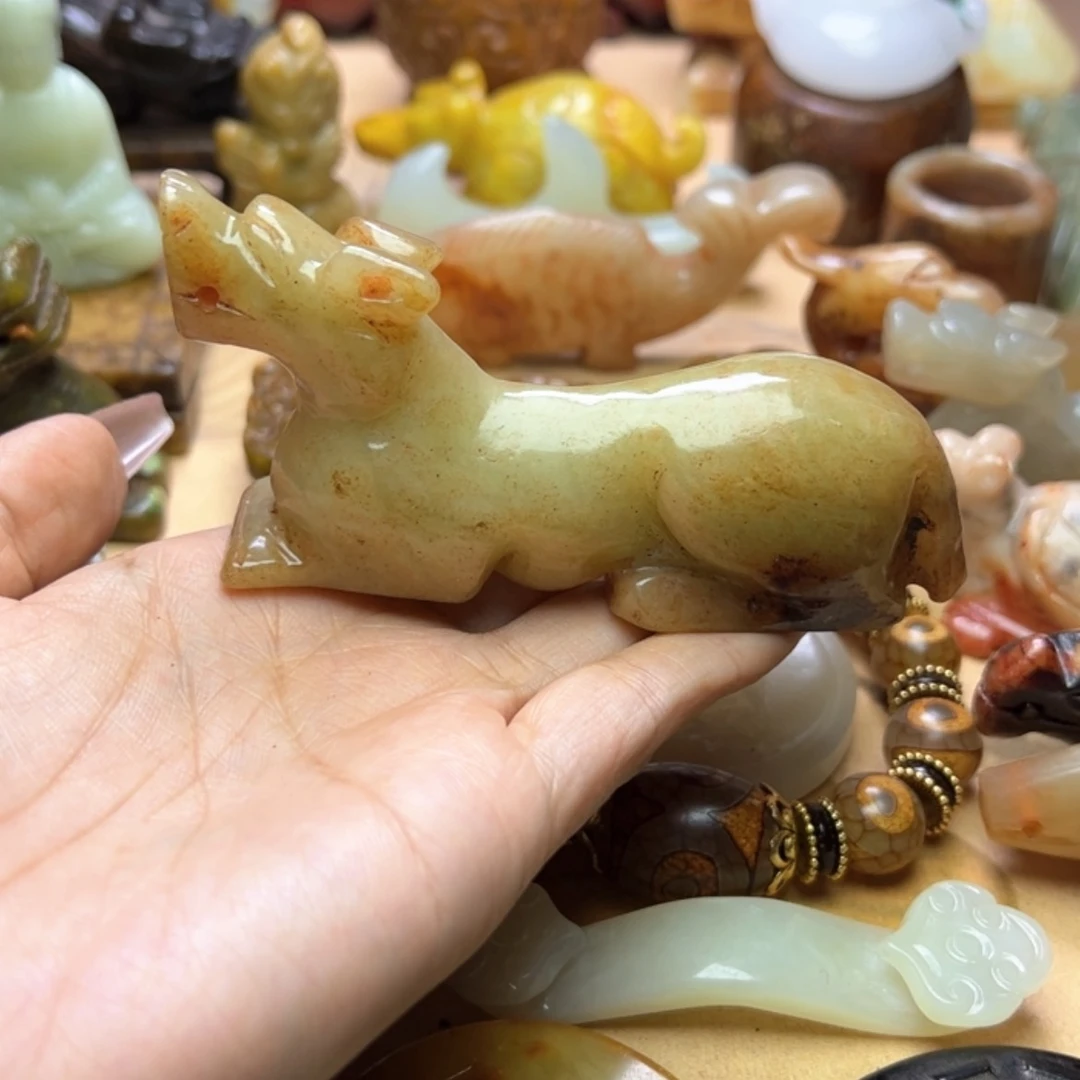 【闪购商品】蛇纹石玉颈饰未镶嵌