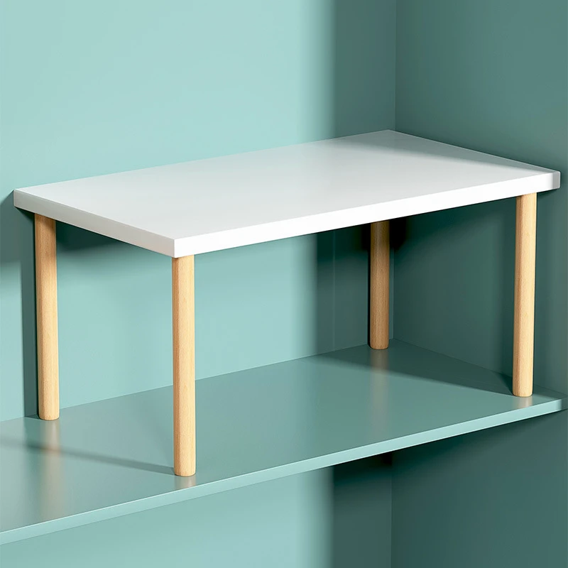 柜子分层架搁板神器橱柜柜内木质神器储物柜隔断层板实木衣柜简易