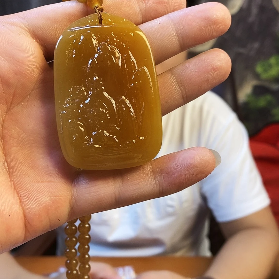 未镶嵌和田玉挂件山水多样性随机发一