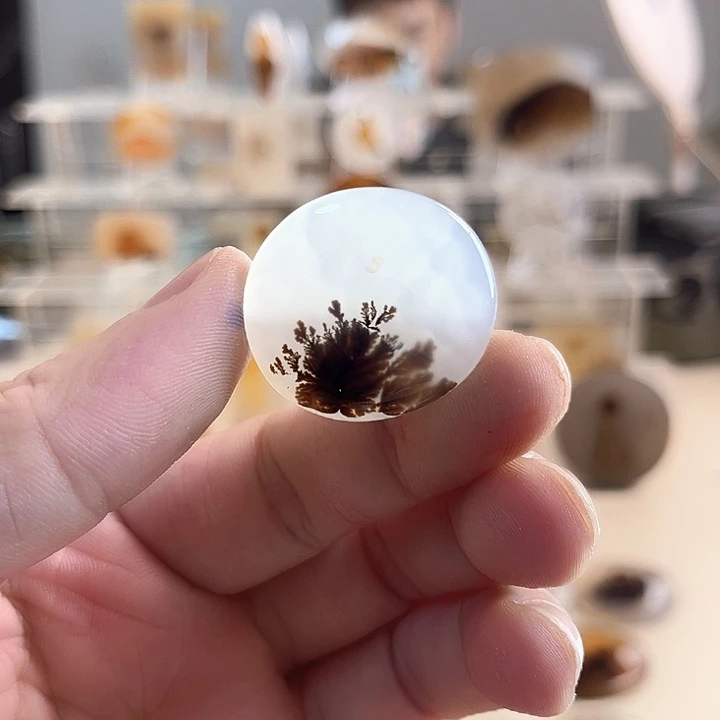 玛瑙/玉髓未镶嵌吊坠(不含链)
