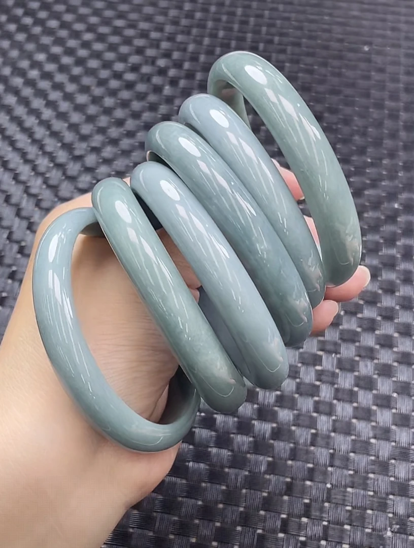 翡翠手镯SZ06多样性发其一拆标不退不换