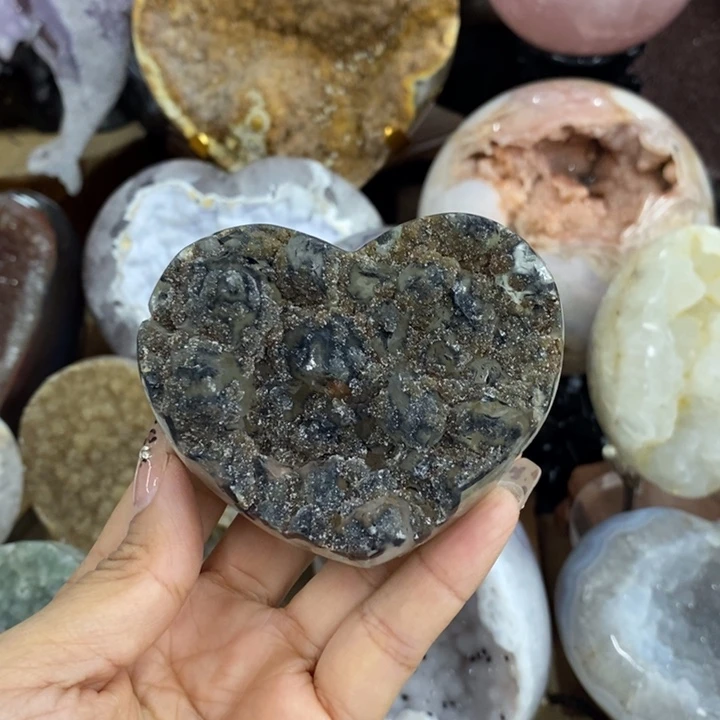 未镶嵌紫晶珠宝半成品56