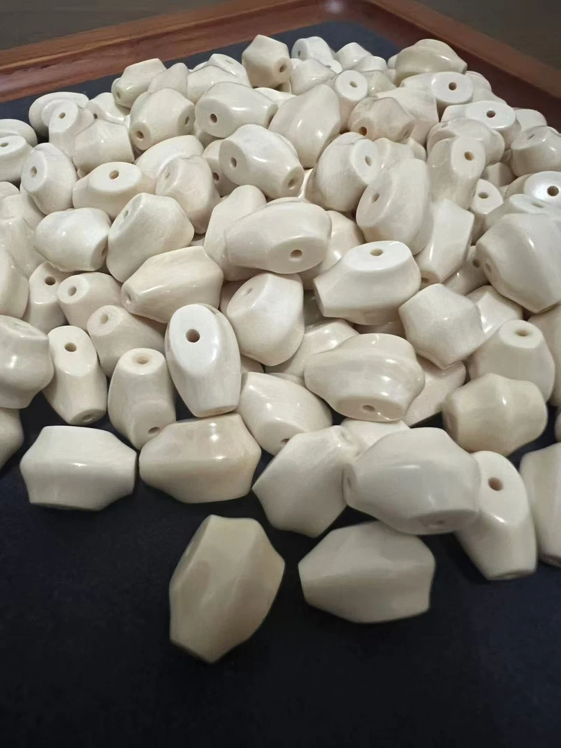 【百亿配件】天然猛犸牙 【10mm 12mm鲨鱼背三通】支持复检假一罚十